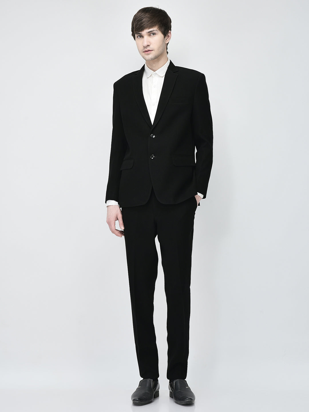 Korean Black Suit