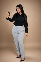 Black Antiwrinkle Shirt
